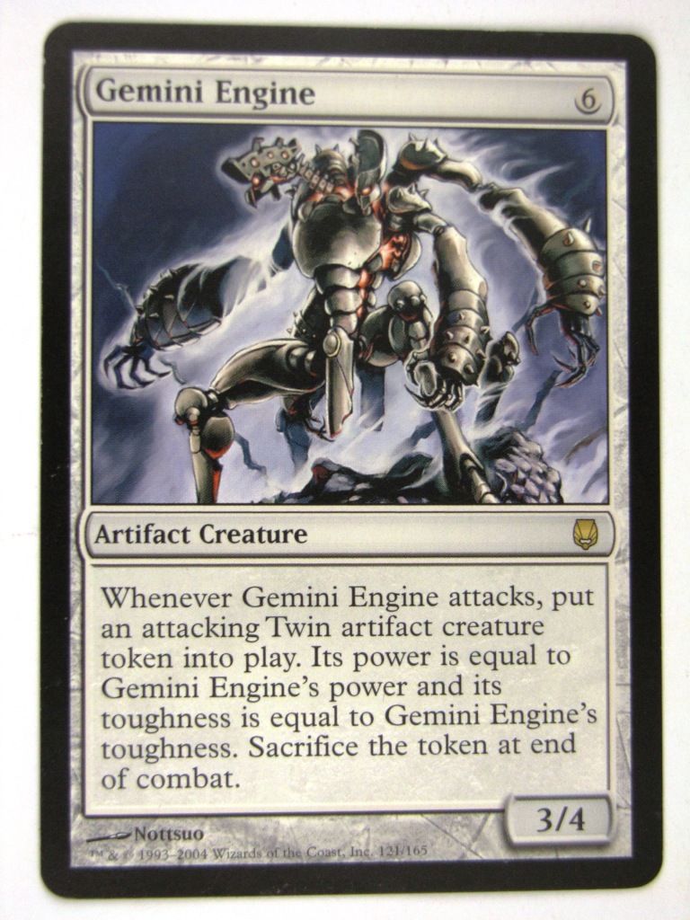 MTG Magic: the Gathering Cards: GEMINI ENGINE: DST