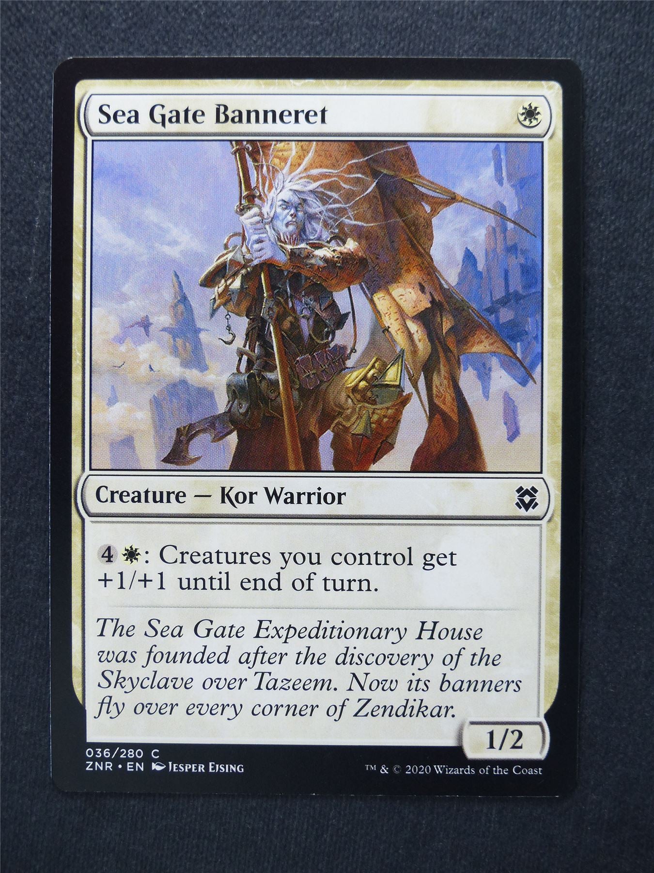 Sea Gate Banneret - Mtg Magic Cards #W2