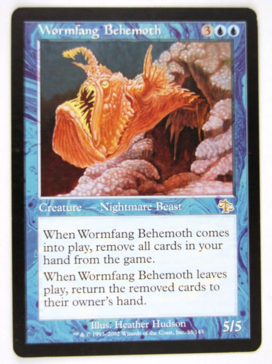 MTG Magic: The Gathering Cards: WORMFANG BEHEMOTH - Played Rare