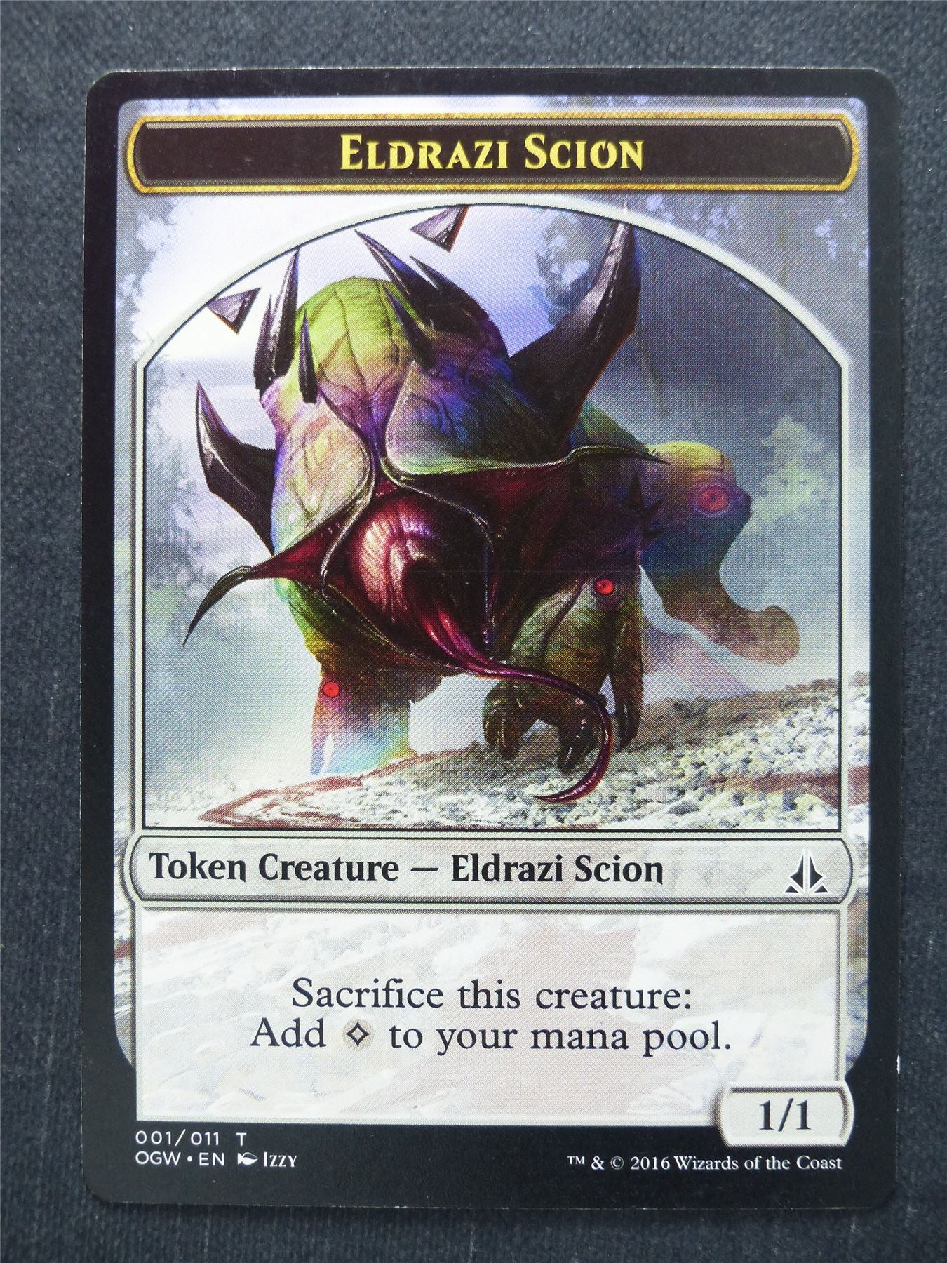Eldrazi Scion Token - Mtg Magic Card #AS