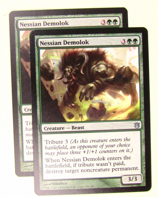 MTG Magic the Gathering Born of the Gods: Nessian Demolok x2