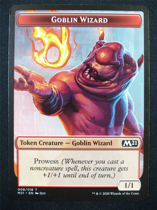 Goblin Wizard Token - Mtg Card #2D1