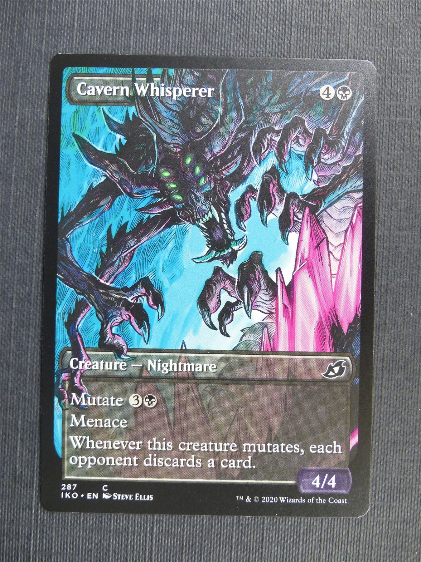 Cavern Whisperer Showcase - IKO - Mtg Card