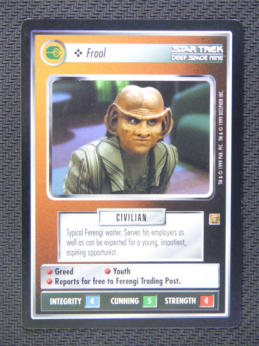 Frool Black Border - Star Trek CCG Deep Space Nine #50N