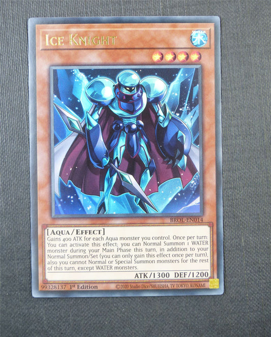 Ice Knight BROL Ultra Rare 1st Ed - Yugioh Card #5DE