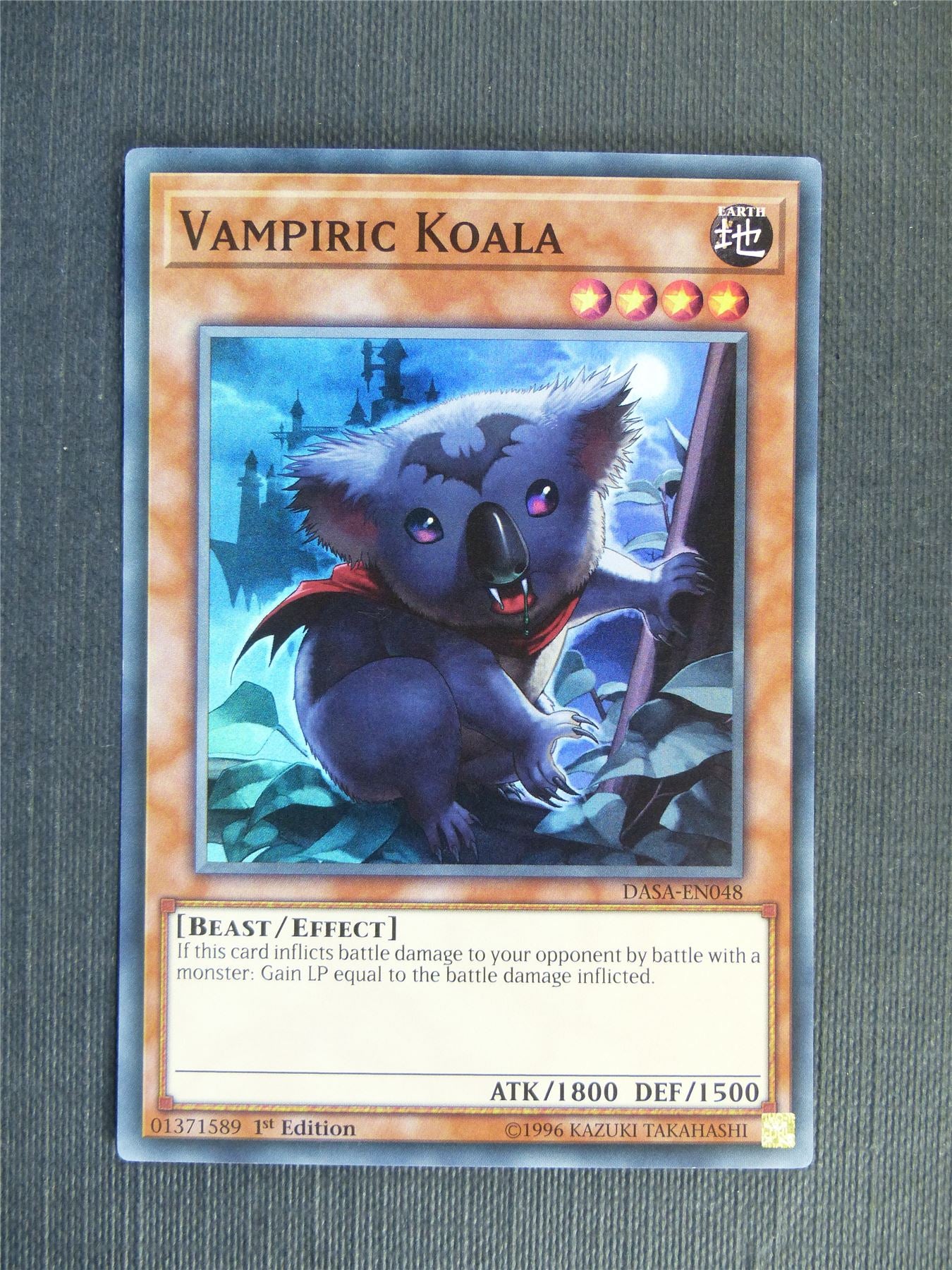 Vampiric Koala DASA Super Rare - 1st ed - Yugioh Cards #16T