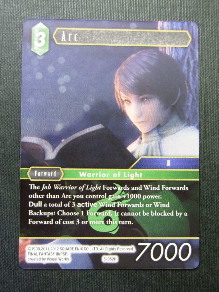 Arc 5-052H - Final Fantasy Cards # 4I14