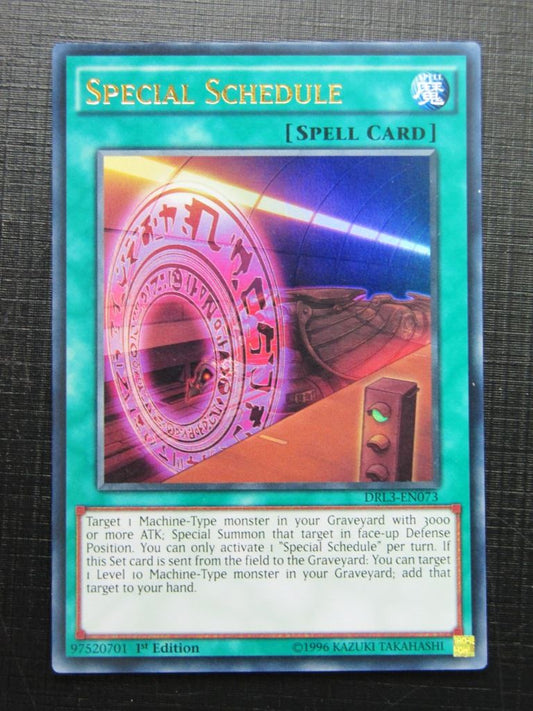 Yugioh Cards: SPECIAL SCHEDULE DRL3 ULTRA RARE # 21C84