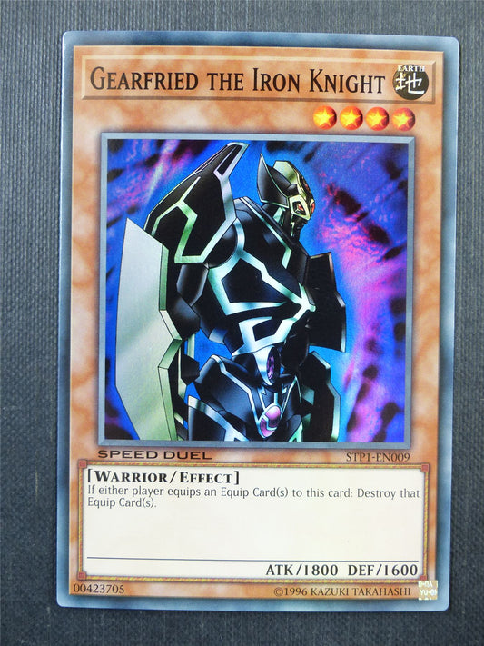 Gearfried The Iron Knight STP1 Super Rare - Yugioh Card #3ZO