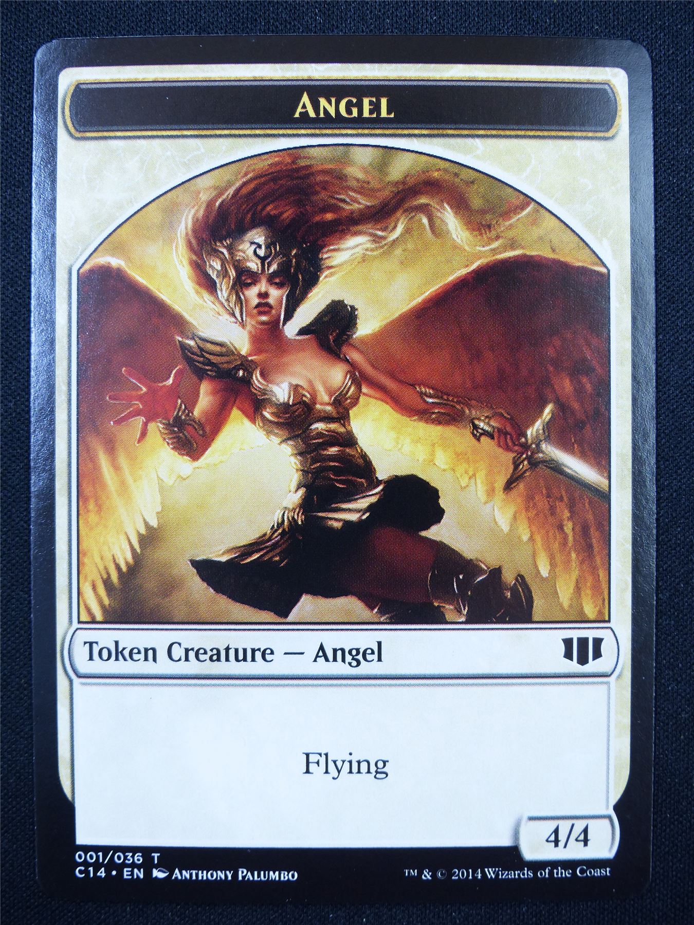 Angel Token - Mtg Card #2C8