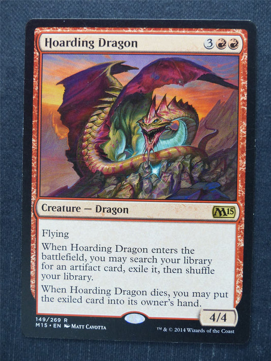 Hoarding Dragon - Mtg Magic Cards #RW