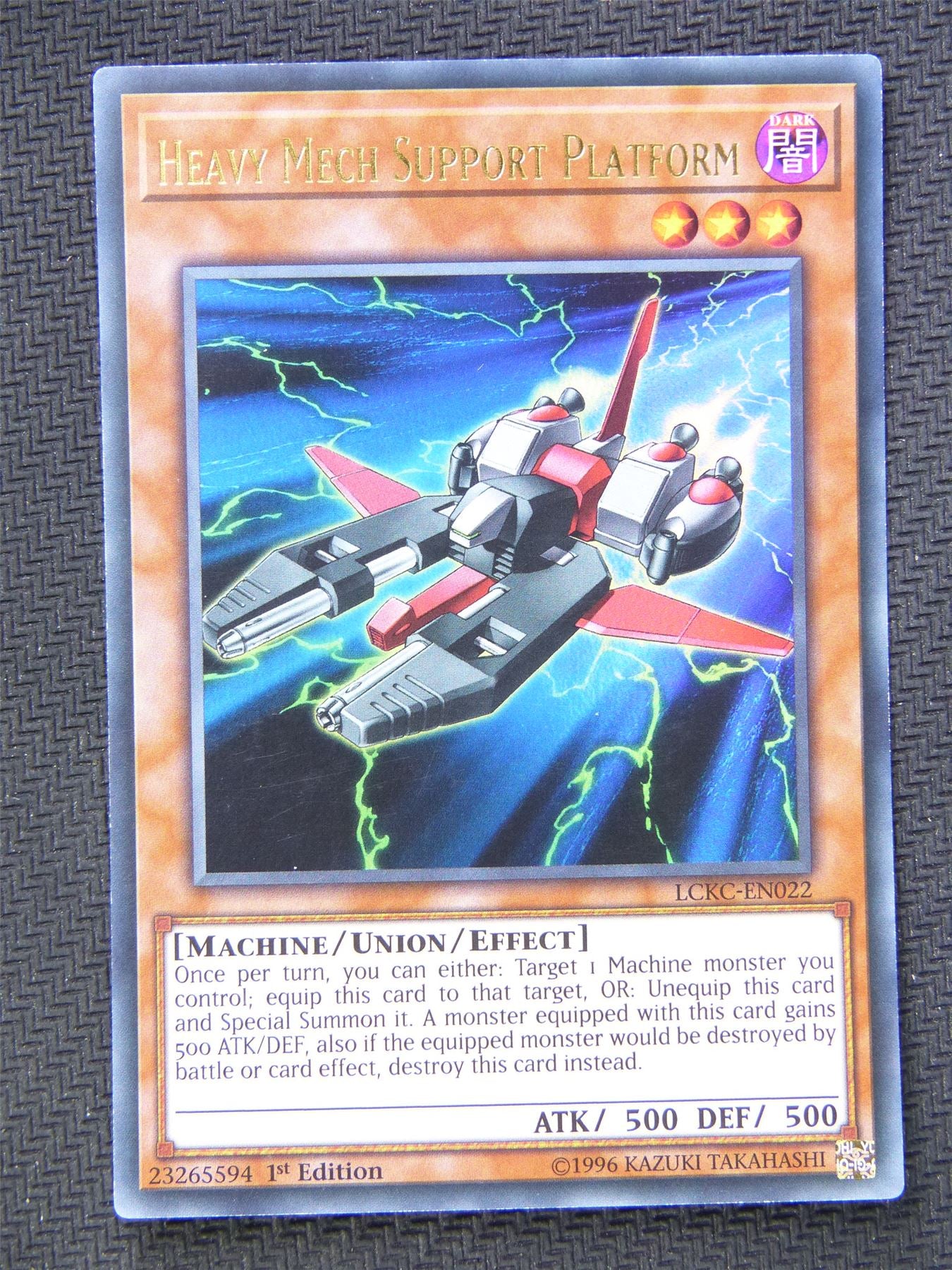 Heavy Mech Support Platform LCKC - Ultra Rare - Yugioh Card #5JZ