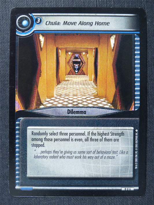 Chula: Move Along Home - Star Trek Cards #UO