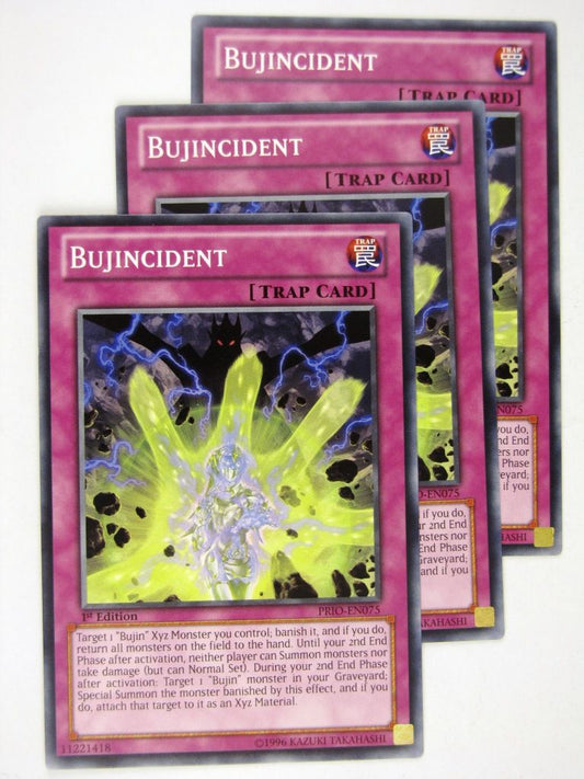 Yugioh Cards: BUJINCIDENT PRIO x3: Primal Origin