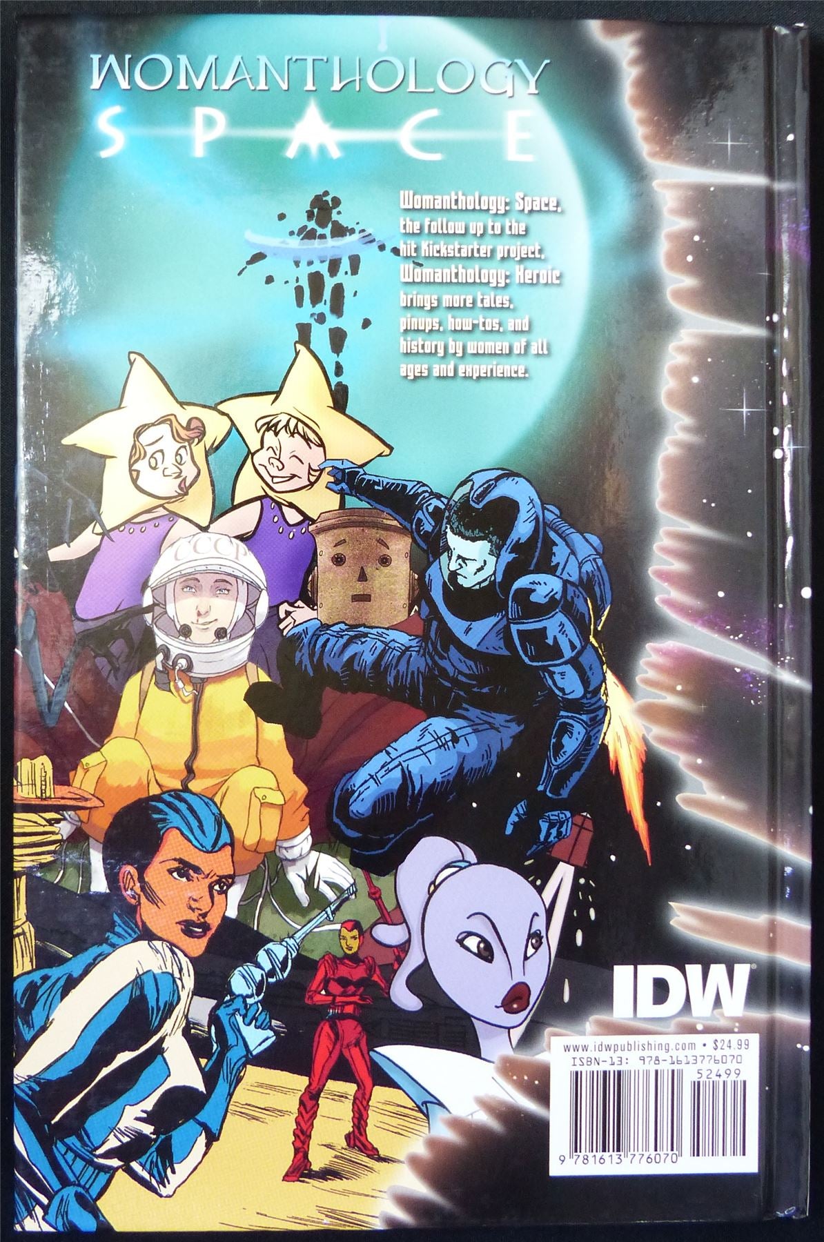 WOMANTHOLOGY Space - IDW Graphic Hardback #294