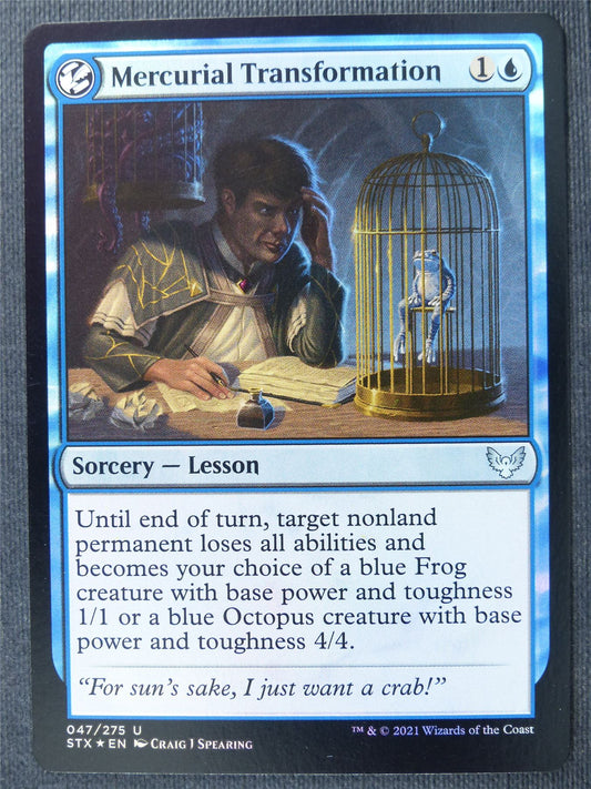 Mercurial Transformation Foil - Mtg Magic Cards #2P0