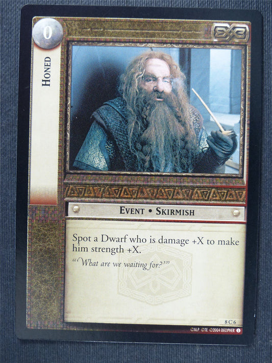 Honed 8 C 6 - LotR Cards #3MN