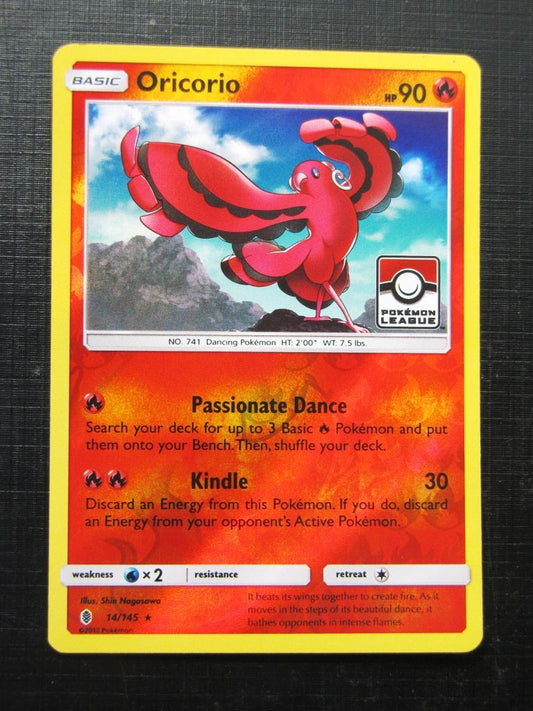 ORICORIO 14/145 League - HOLO Promo - Pokemon Card # 3F93