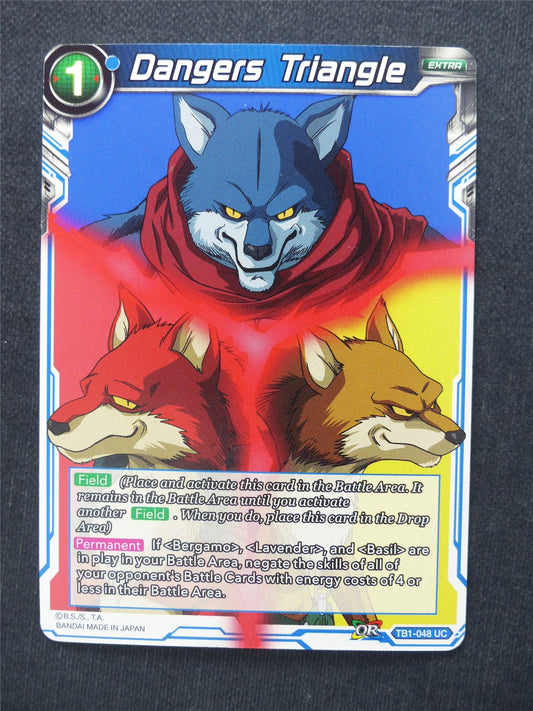 Dangers Triangle - Dragon Ball Super Cards #BE