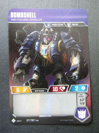 Bombshell CT T07/T40 - Transformers Cards # 7C46