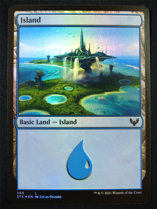 Island 369 Foil - Mtg Card #224