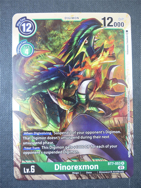 Dinorexmon BT7-053 R - Digimon Card #1ZF