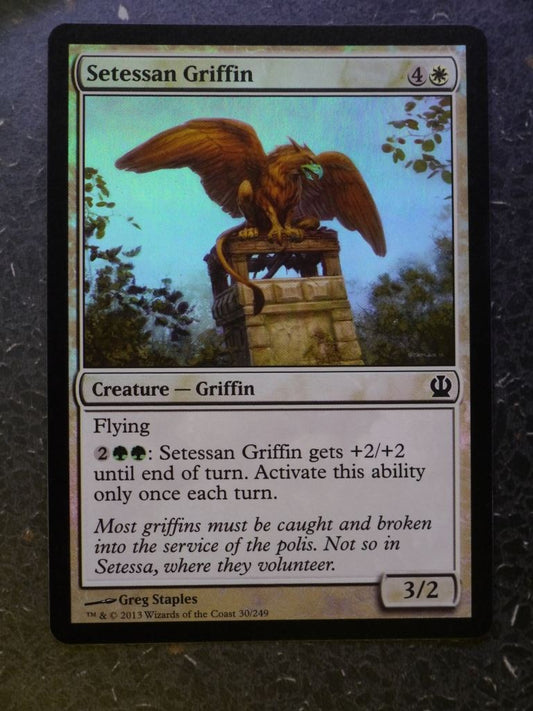 MTG Magic Cards: SETESSAN GRIFFIN FOIL # 4I16