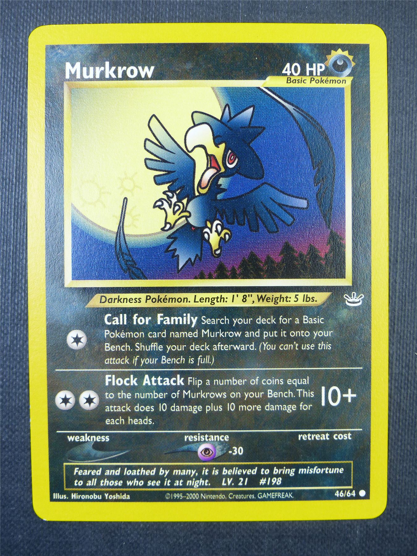 Murkrow 46/64 - Pokemon Card #7QV