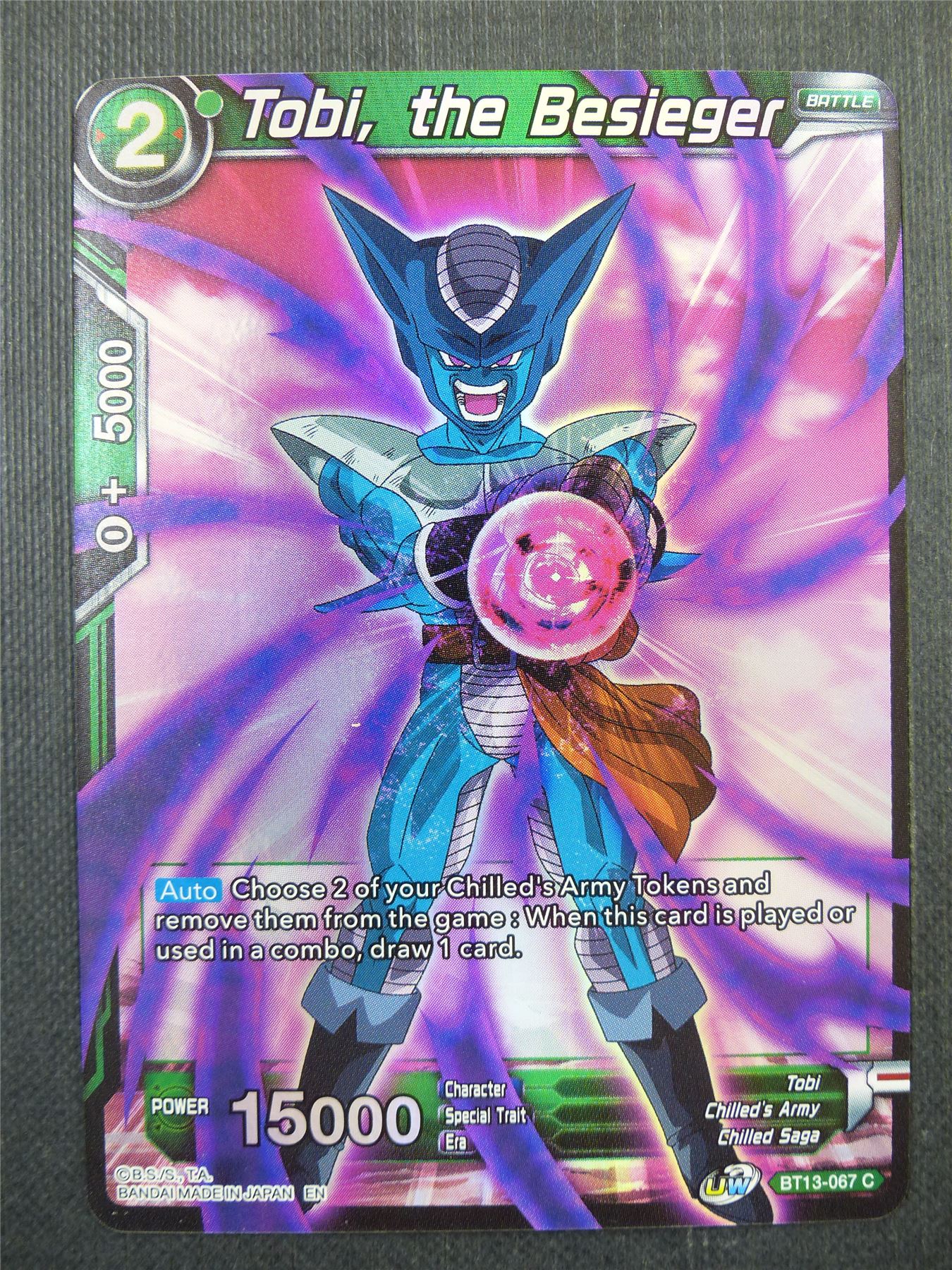 Tobi the Besieger Foil - Dragon Ball Super Card #4A5