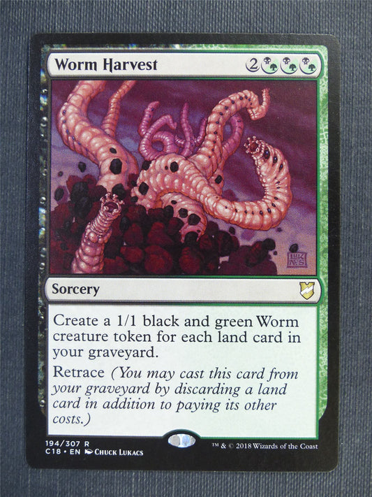 Worm Harvest - Mtg Magic Cards #4AC