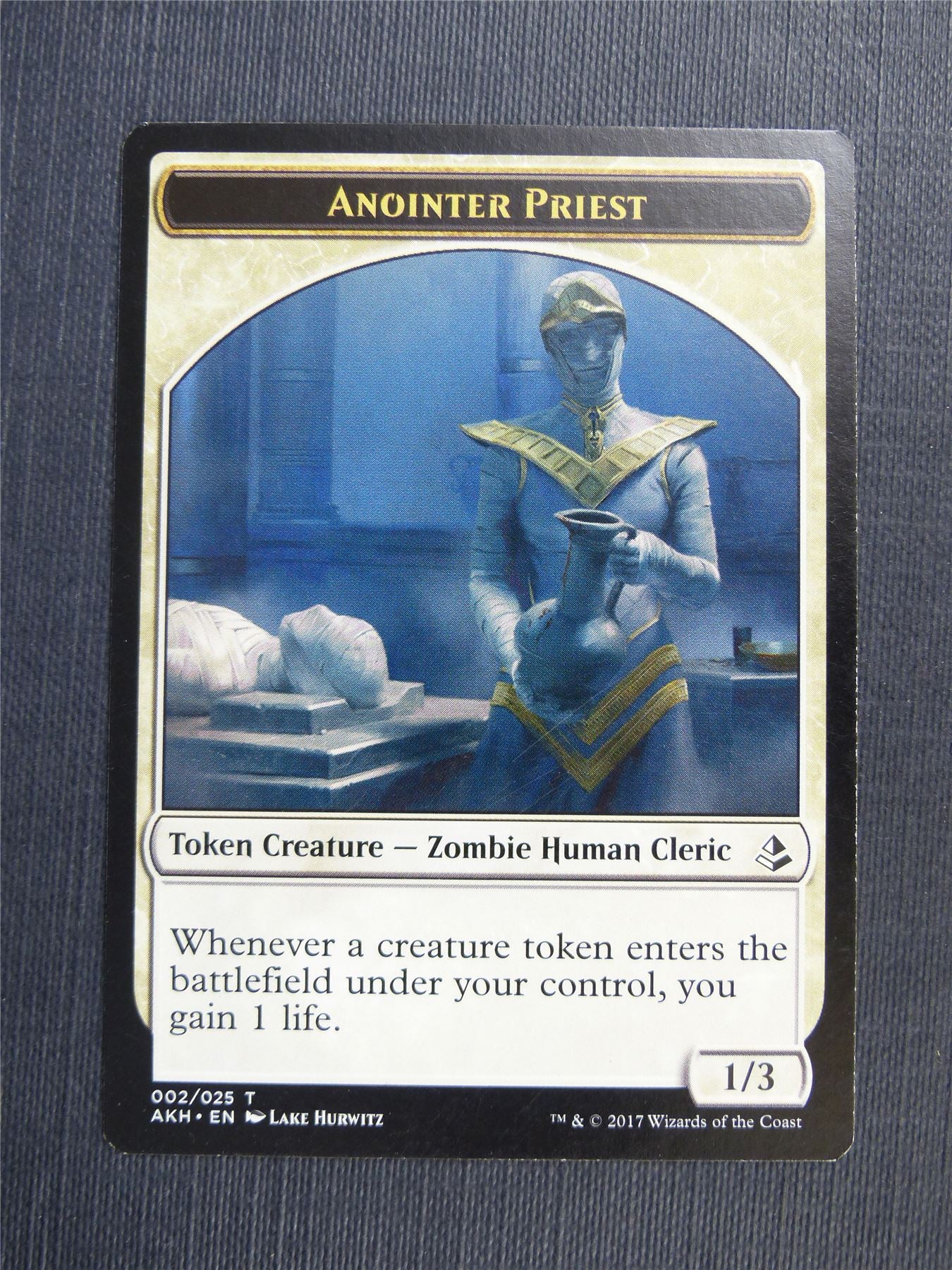 Anointer Priest / Drake - Mtg Magic Token Cards #4PT