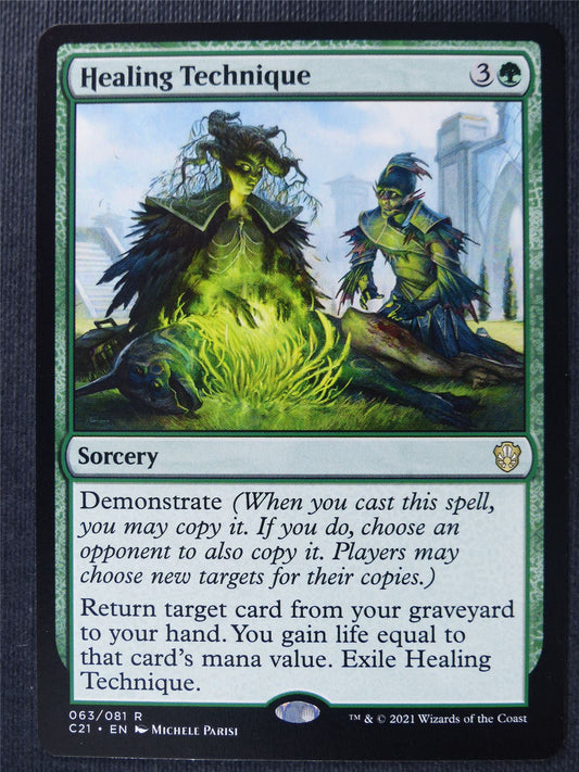 Healing Technique - Mtg Card #2QH