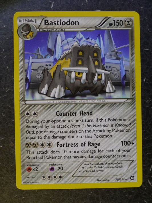 Pokemon Cards: BASTIODON 70/114 RARE # 5I85