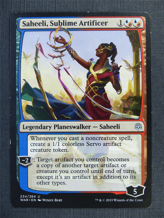 Saheeli Sublime Artificer - Mtg Magic Cards #3UT