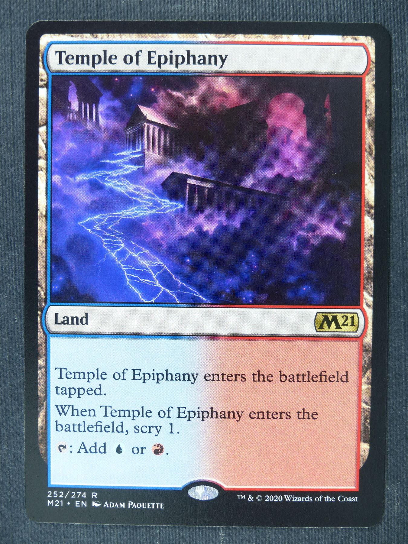 Temple of Epiphany - Mtg Magic Cards #427