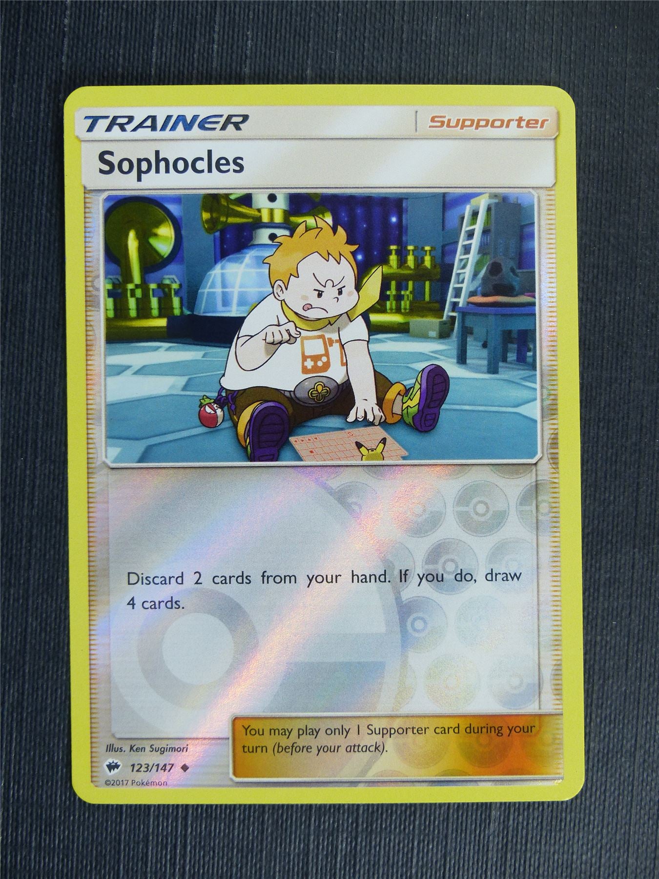 Sophocles 123/147 Reverse Holo - Pokemon Cards #1XB