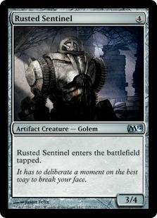 Mtg : 2x M12 Rusted Sentinel