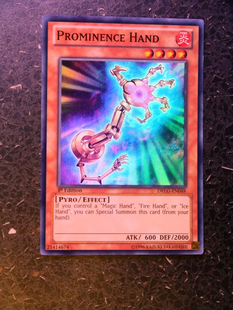 Yugioh Cards:PROMINENCE HAND DRLG SUPER RARE # G94