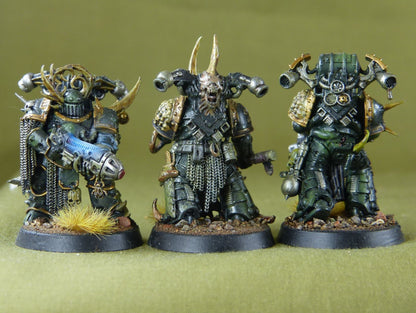 Plague Marines - Painted - Death Guard - Warhammer 40K #4U