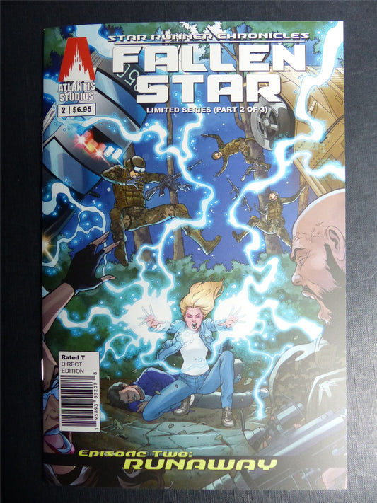STAR Runner Chronicles: Fallen Star #2 - Dec 2021 - Atlantis Studios Comics #357