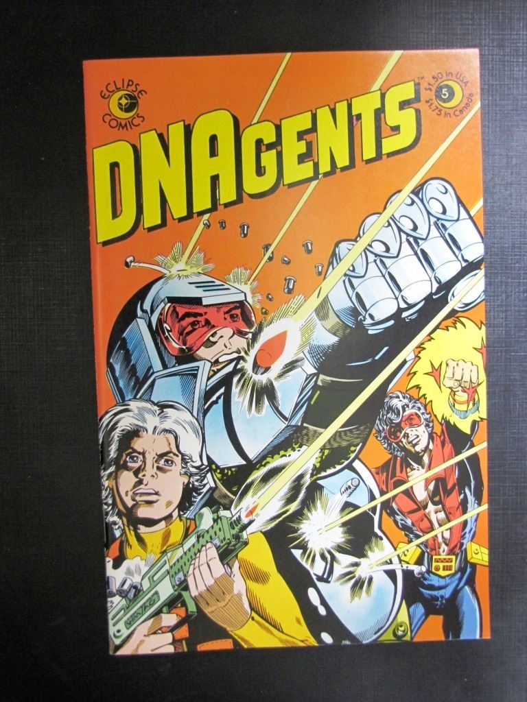 DNAgents #5 - Eclipse - COMICS # 5F23