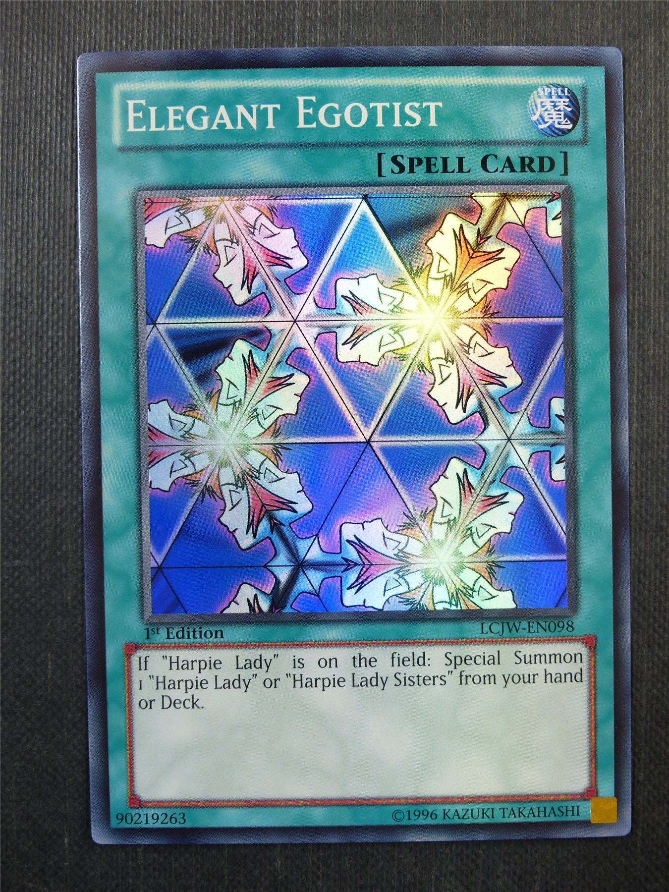 Elegant Egotist LCJW Super Rare - 1st ed Yugioh Card #3XO