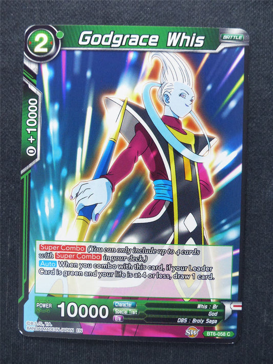 Godgrace Whis - Dragon Ball Super Cards #8U