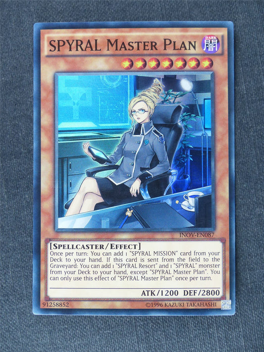 Spyral Master Plan INOV Super Rare - Yugioh Cards #UB