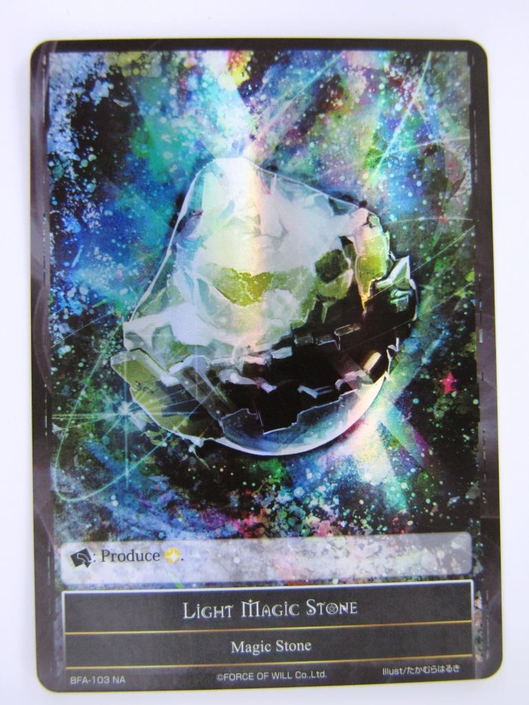Force of Will Cards: LIGHT MAGIC STONE FOIL # 15C100