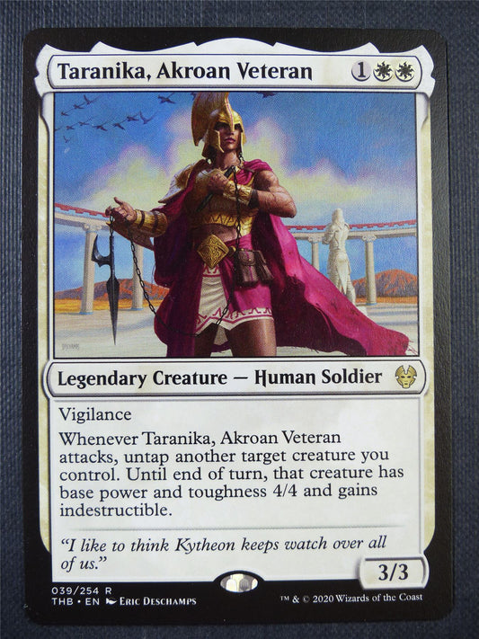 Taranika Akroan Veteran - Mtg Card #70V