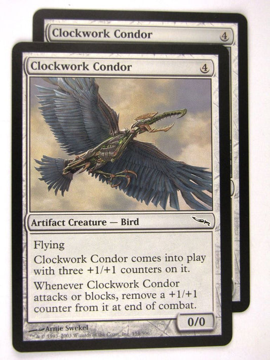 MTG Magic: the Gathering Cards: CLOCKWORK CONDOR x2: MRD