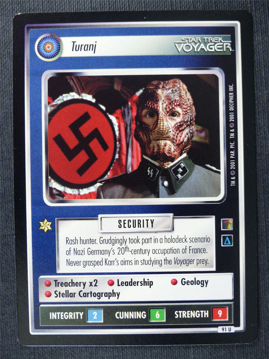 Turanj - Voyager - Star Trek Cards #153