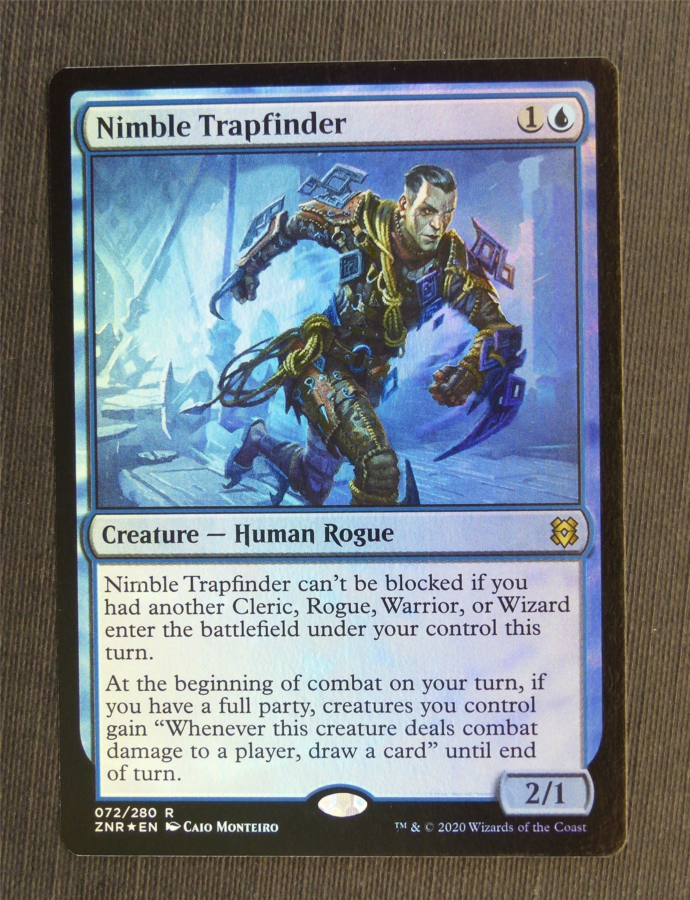 Nimble Trapfinder Foil - Mtg Magic Cards #5BM