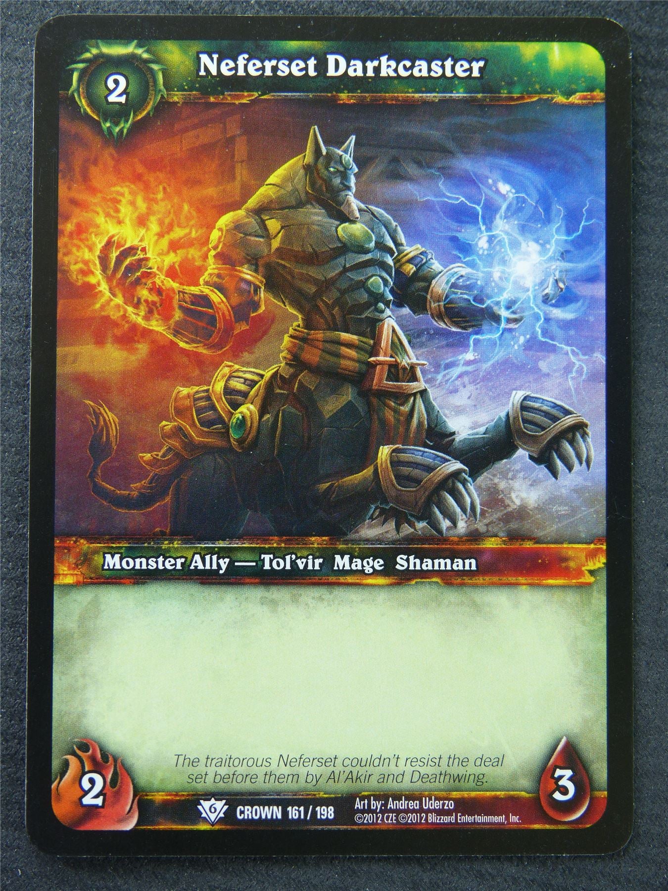 Neferset Darkcaster - Common - World Of Warcraft #1L2
